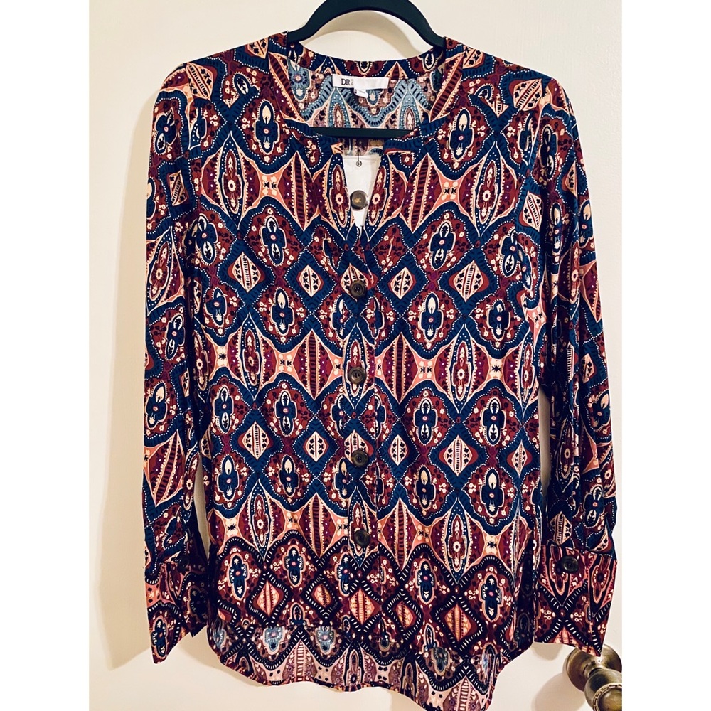 ❤️3/$20 Nordstrom’s printed button up